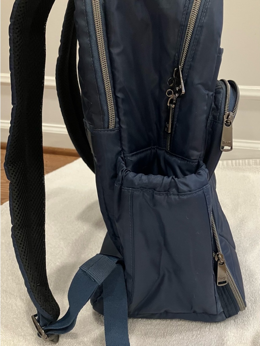 Lug Puddle Jumper SE Backpack Indigo Blue with Swallows Interior- Used Once - Picture 4 of 15